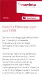 Mobile Screenshot of nowinta.de