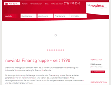 Tablet Screenshot of nowinta.de